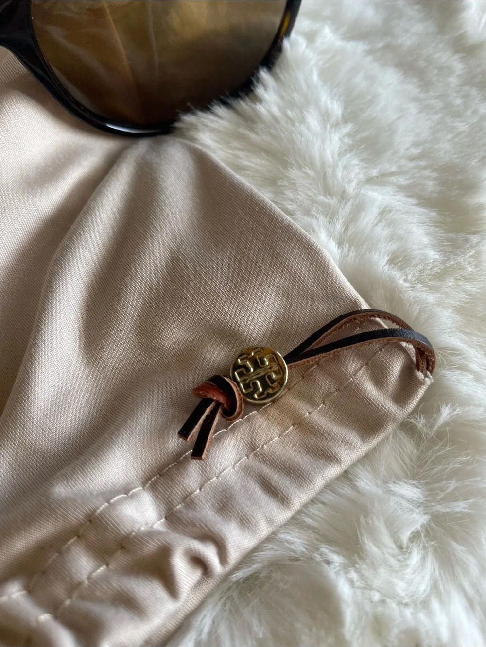 Tory Burch Tortoiseshell Sunglasses with Brown Lenses